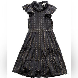 Sea New York Laura Dress black and gold